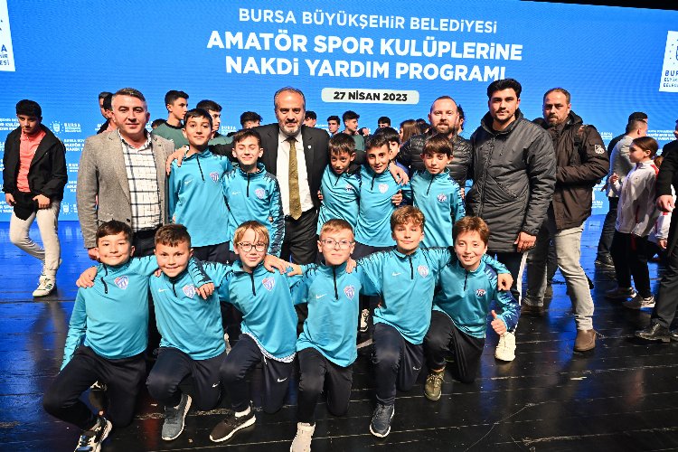 Bursa’da amatör kulüplere ‘Büyükşehir’ gücü