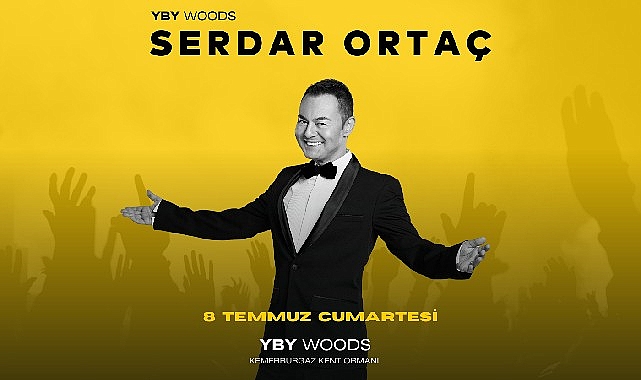 Serdar Ortaç'tan İstanbul'un En Büyük Sahnesi YBY Woods'ta Unutulmayacak Müzik Şöleni