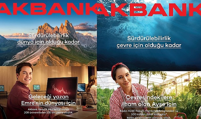 Akbank: “Sürdürülebilirlik İnsan İçin,   Hepimiz İçin"